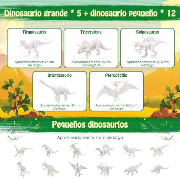 Dinossauros para pintar