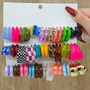 10pares de brincos arrojados