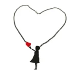 Colar coração amizade amor