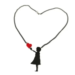 Colar coração amizade amor