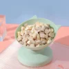 Nova tigela de comida para pet inclinação alta